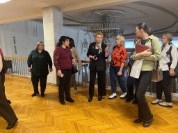 Прием делегации из города Архангельска