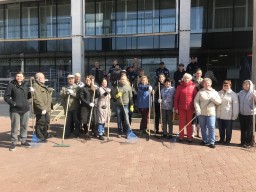 Субботник в ДК "Подмосковье"