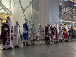 Новогодний парад Дедов Морозов