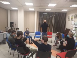 Первая читка пьесы "Искушение снегом"