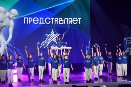Церемония открытия Недели спорта и кино в Красногорске