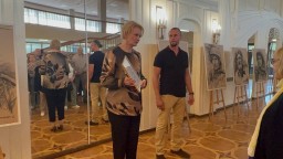 Презентация выставки Сергея Марченко